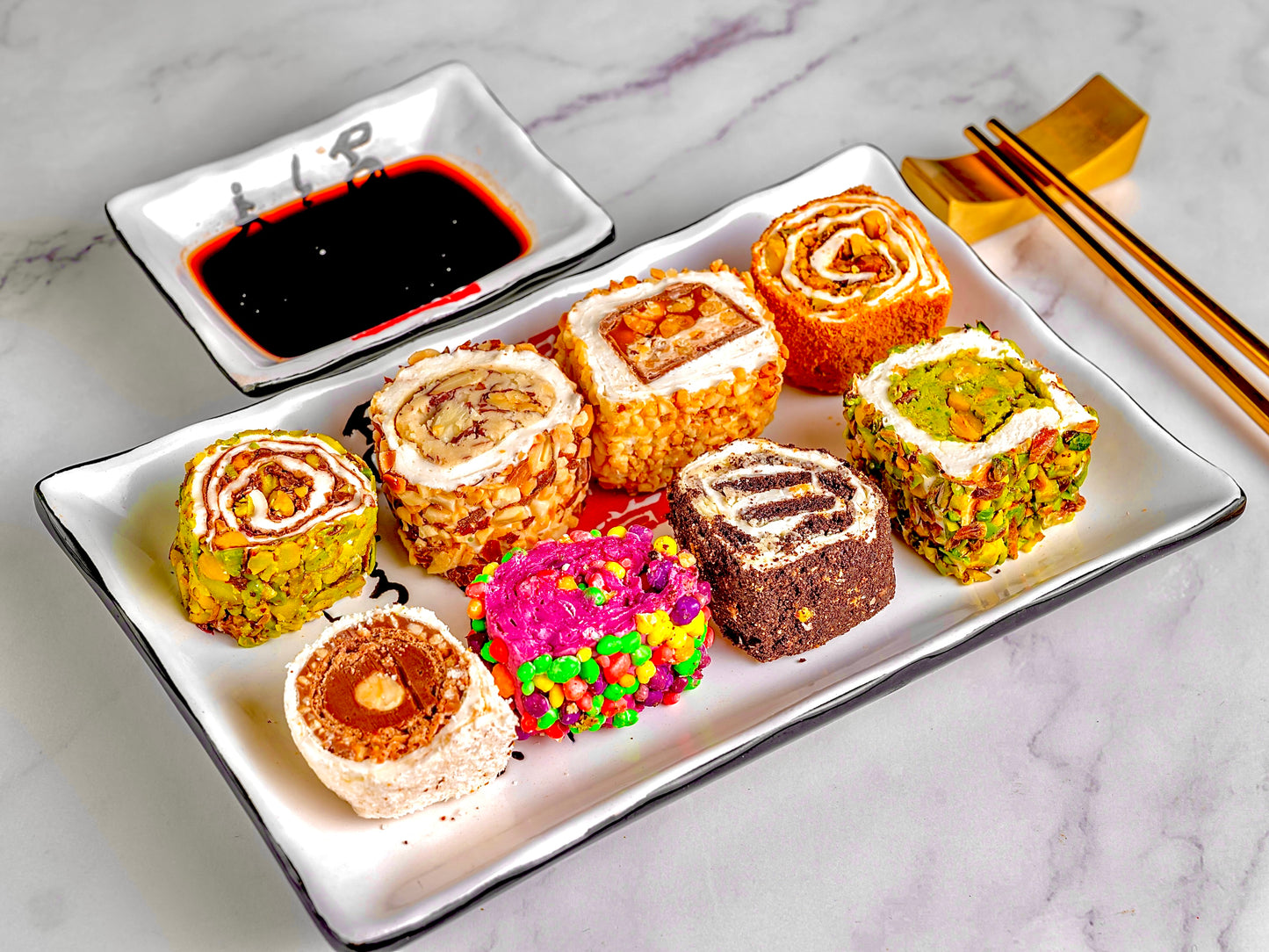 Candy Sushi Catering Tray